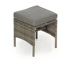 Valencia All-Weather Wicker Cushioned Patio Sofa & Ottoman Set -FurniHub Store 810587798 5