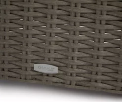 Broyhill Pembroke All-Weather Wicker Cushioned Patio Ottoman -FurniHub Store 810588248 0457 A8 4