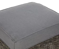 Broyhill Pembroke All-Weather Wicker Cushioned Patio Ottoman -FurniHub Store 810588249 0469 A8 2