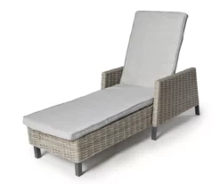 Broyhill Pembroke All-Weather Wicker Cushionsed Patio Chaise Lounge -FurniHub Store 810588250 A0