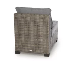 Pembroke All-Weather Wicker Cushioned Patio Armless Sofa Chair 24 Pembroke All-Weather Wicker Cushioned Patio Armless Sofa Chair -FurniHub Store 810588255 0479 A8 3