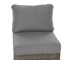 Pembroke All-Weather Wicker Cushioned Patio Armless Sofa Chair 25 Pembroke All-Weather Wicker Cushioned Patio Armless Sofa Chair -FurniHub Store 810588255 0479 A8 4