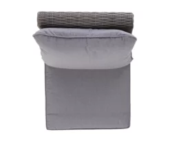 Pembroke All-Weather Wicker Cushioned Patio Armless Sofa Chair 27 Pembroke All-Weather Wicker Cushioned Patio Armless Sofa Chair -FurniHub Store 810588255 0479 A8 6