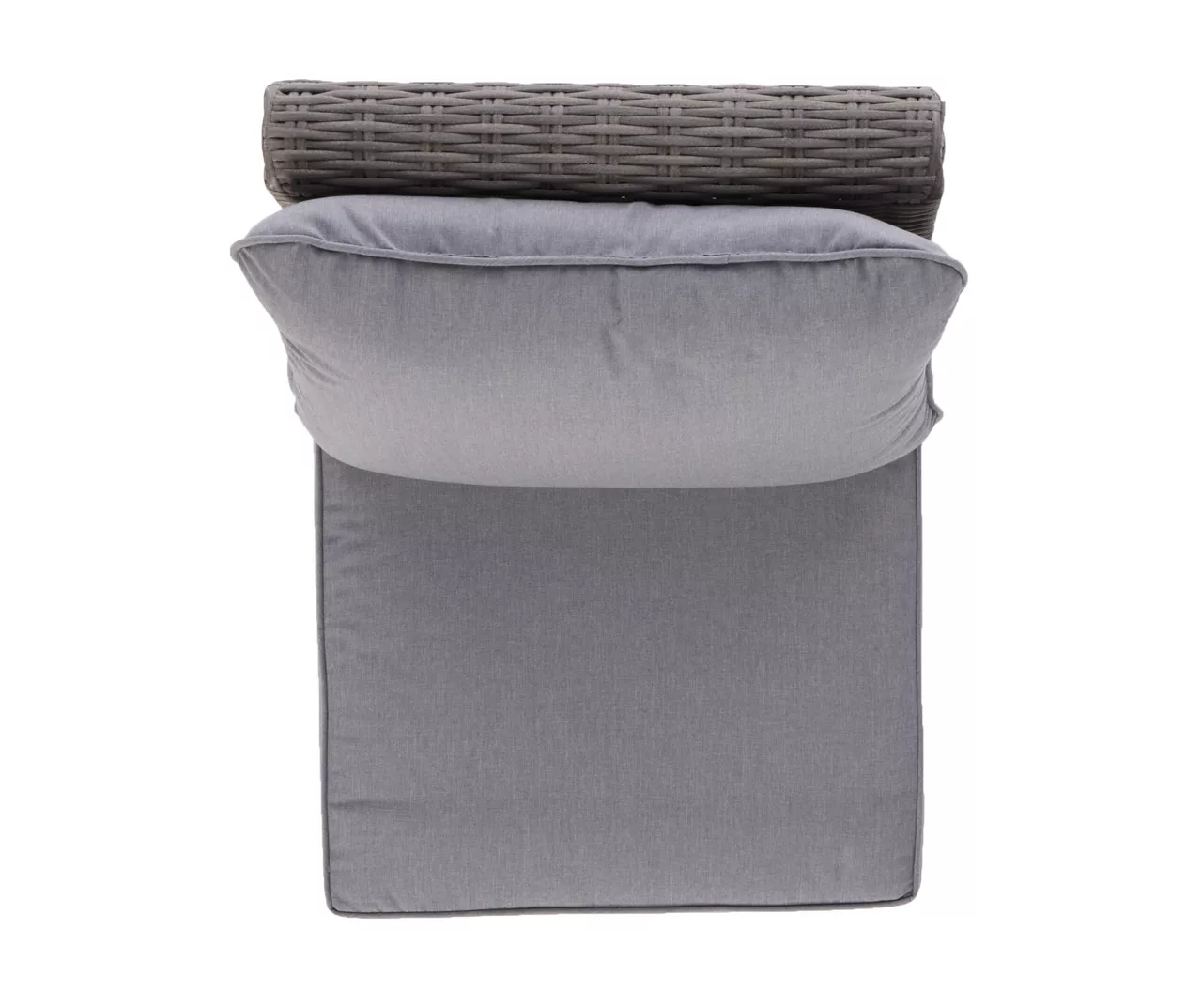 Pembroke All-Weather Wicker Cushioned Patio Armless Sofa Chair 15 Pembroke All-Weather Wicker Cushioned Patio Armless Sofa Chair - Image 13