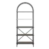 Vivinne Gray 5-Shelf Bookcase -FurniHub Store 810589034 4
