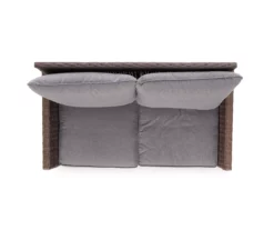 Broyhill Yorktown All-Weather Wicker Cushioned Patio Loveseat -FurniHub Store 810589123 0552 A8 6