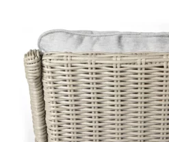 Broyhill Pembroke All-Weather Wicker 3-Piece Cushioned Patio Rocker & Side Table Set -FurniHub Store 810589126 6 A8