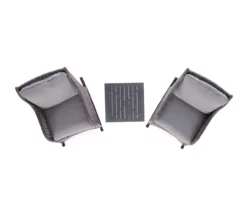 Broyhill Pembroke All-Weather Wicker 3-Piece Cushioned Patio Rocker & Side Table Set -FurniHub Store 810589127 A8 1