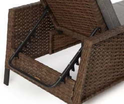 Broyhill Yorktown All-Weather Wicker Cushioned Patio Chaise Lounge -FurniHub Store 810589132 0570 A8 4