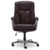 Benton Brown Big & Tall Faux Leather Executive Office Chair -FurniHub Store 810590314 3