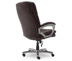 Benton Brown Big & Tall Faux Leather Executive Office Chair -FurniHub Store 810590314 4