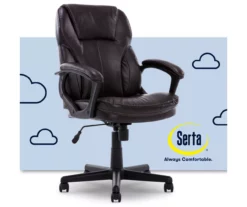 Mitchell Roasted Chestnut Vegan Leather Office Chair 29 Mitchell Roasted Chestnut Vegan Leather Office Chair -FurniHub Store 810590318 1