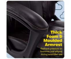 Mitchell Roasted Chestnut Vegan Leather Office Chair 25 Mitchell Roasted Chestnut Vegan Leather Office Chair -FurniHub Store 810590318 11