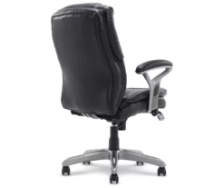 Anniston Black Bonded Leather Office Chair -FurniHub Store 810590373 5