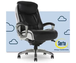 Serta Lautner Executive Bonded Leather Office Chair -FurniHub Store 810590376 1 1