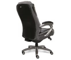 Baxter Black Big & Tall Bonded Leather Office Chair -FurniHub Store 810590377 5