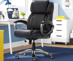 Serta Garret Executive Bonded Leather Office Chair -FurniHub Store 810590384 A0 1