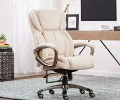 Serta Garret Executive Bonded Leather Office Chair -FurniHub Store 810590385 2
