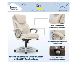 Serta Bryce Bonded Leather Office Chair -FurniHub Store 810590391 7