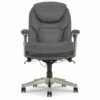 Claremont Gray Bonded Leather Office Chair -FurniHub Store 810590392 3 1