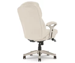 Claremont Ivory Bonded Leather Office Chair -FurniHub Store 810590394 5