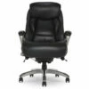 Lautner Gray Executive Bonded Leather Office Chair -FurniHub Store 810590397 3 1