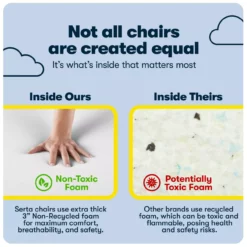 Conway Black Big & Tall Bonded Leather Office Chair -FurniHub Store 810590408 81