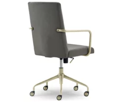 Giselle Velvet Office Chair -FurniHub Store 810590415 5