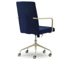 Giselle Velvet Office Chair -FurniHub Store 810590416 5