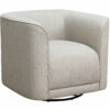 Saco Sand Swivel Accent Chair -FurniHub Store 810590536 1