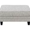 Gretna Diamond Sand Ottoman -FurniHub Store 810590539