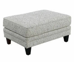 Gretna Diamond Sand Ottoman -FurniHub Store 810590539 2