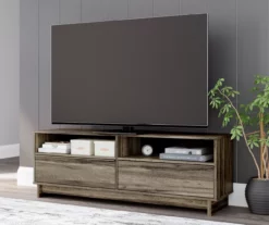 59" Shallifer Brown TV Stand -FurniHub Store 810592173 9