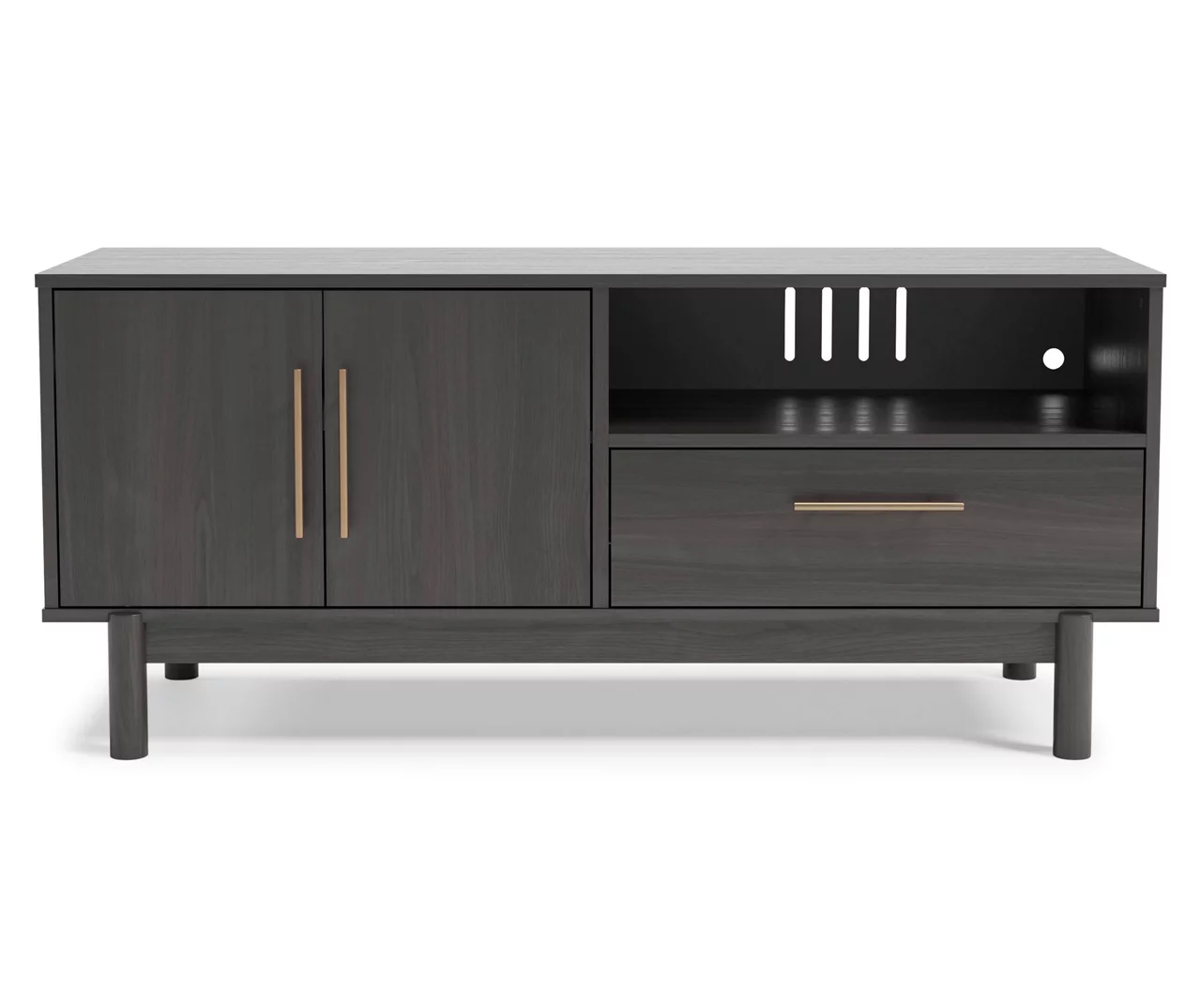 59" Brymont Dark Gray TV Stand 3 59" Brymont Dark Gray TV Stand