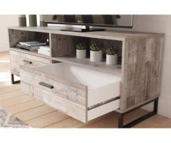 59" Neilsville Multi-Gray TV Stand -FurniHub Store 810592177 5