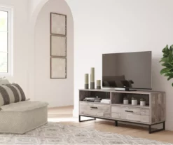 59" Neilsville Multi-Gray TV Stand -FurniHub Store 810592177 8