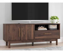 59" Calverson Mocha TV Stand -FurniHub Store 810592178 8