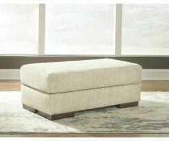 Caretti Parchment Ottoman -FurniHub Store 810594578 2 2