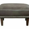 Arroyo Smoke Faux Leather Ottoman 1 Arroyo Smoke Faux Leather Ottoman -FurniHub Store 810594591 3
