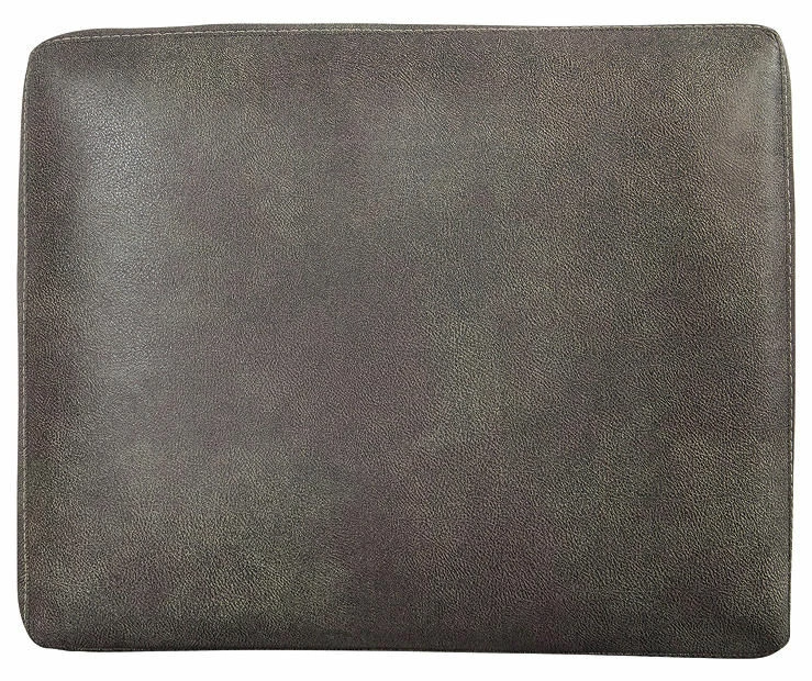 Arroyo Smoke Faux Leather Ottoman 7 Arroyo Smoke Faux Leather Ottoman - Image 5