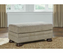 Kananwood Oatmeal Ottoman -FurniHub Store 810594597