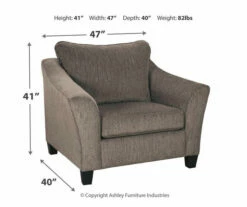 Nemoli Slate Chair And A Half 19 Nemoli Slate Chair And A Half -FurniHub Store 810594614 6