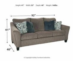 Nemoli Slate Sofa -FurniHub Store 810594618 6