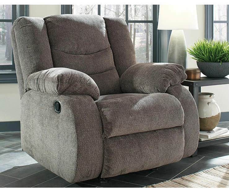 Tulen Gray Rocker Recliner 4 Tulen Gray Rocker Recliner - Image 2