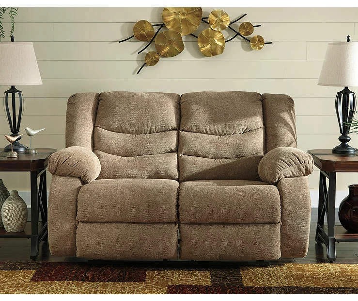 Tulen Mocha Reclining Loveseat 4 Tulen Mocha Reclining Loveseat - Image 2