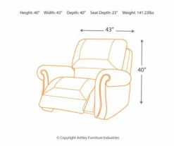 Larkinhurst Earth Faux Leather Rocker Recliner 11 Larkinhurst Earth Faux Leather Rocker Recliner -FurniHub Store 810594645 5