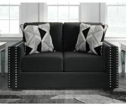 Gleston Onyx Loveseat -FurniHub Store 810594657