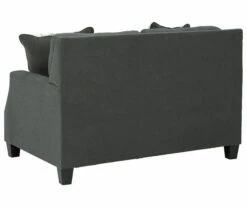 Bayonne Charcoal Loveseat -FurniHub Store 810594659 2