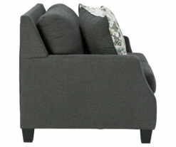 Bayonne Charcoal Loveseat -FurniHub Store 810594659 5
