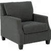 Bayonne Charcoal Armchair -FurniHub Store 810594660